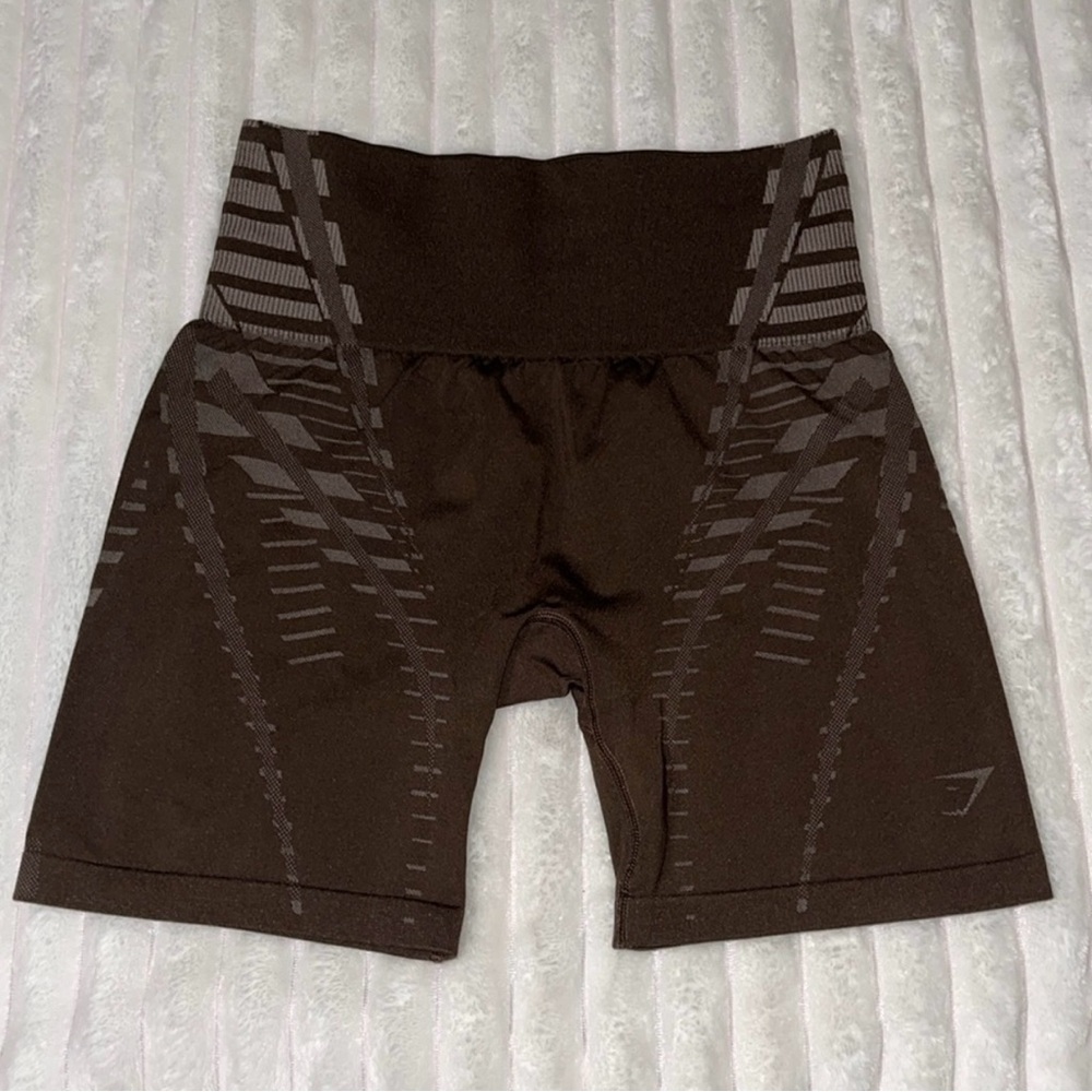 Gymshark Apex Limitless Brown Shorts Small